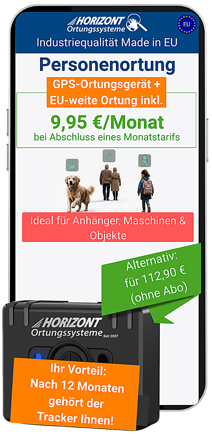 4G-Mobil GPS-Tracker