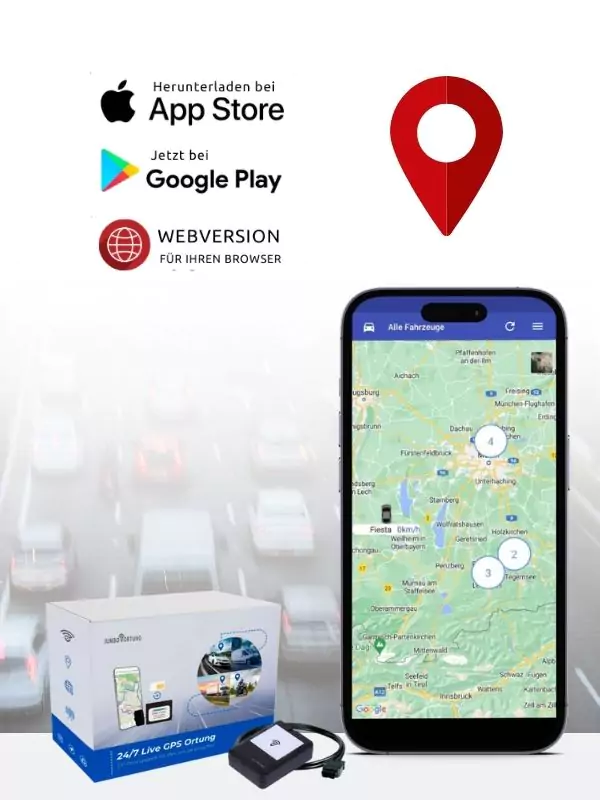 Fahrzeugüberwachung mit App 50 % Rabatt, auch LKW