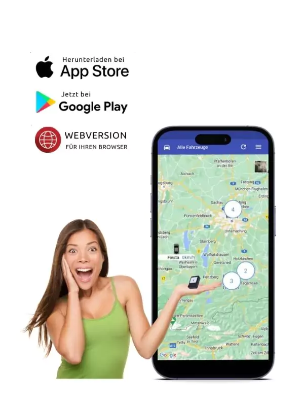 Gute Tracking App mit 50 % Rabatt, auch LKW
