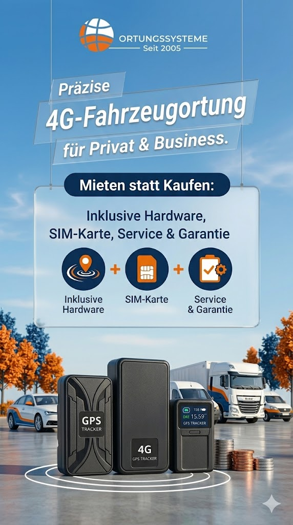 Miet-GPS-Tracker: Kosteneffiziente Überwachung für Personen, Fahrzeuge und Wertsachen